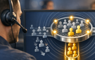 Targeted lead generation and customer filtering in the digital workplace